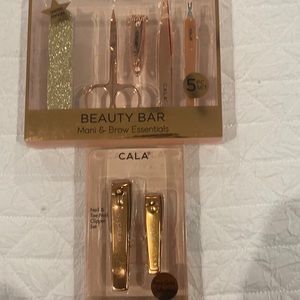 2 sets for sale:  brand new never used. Gold in Color